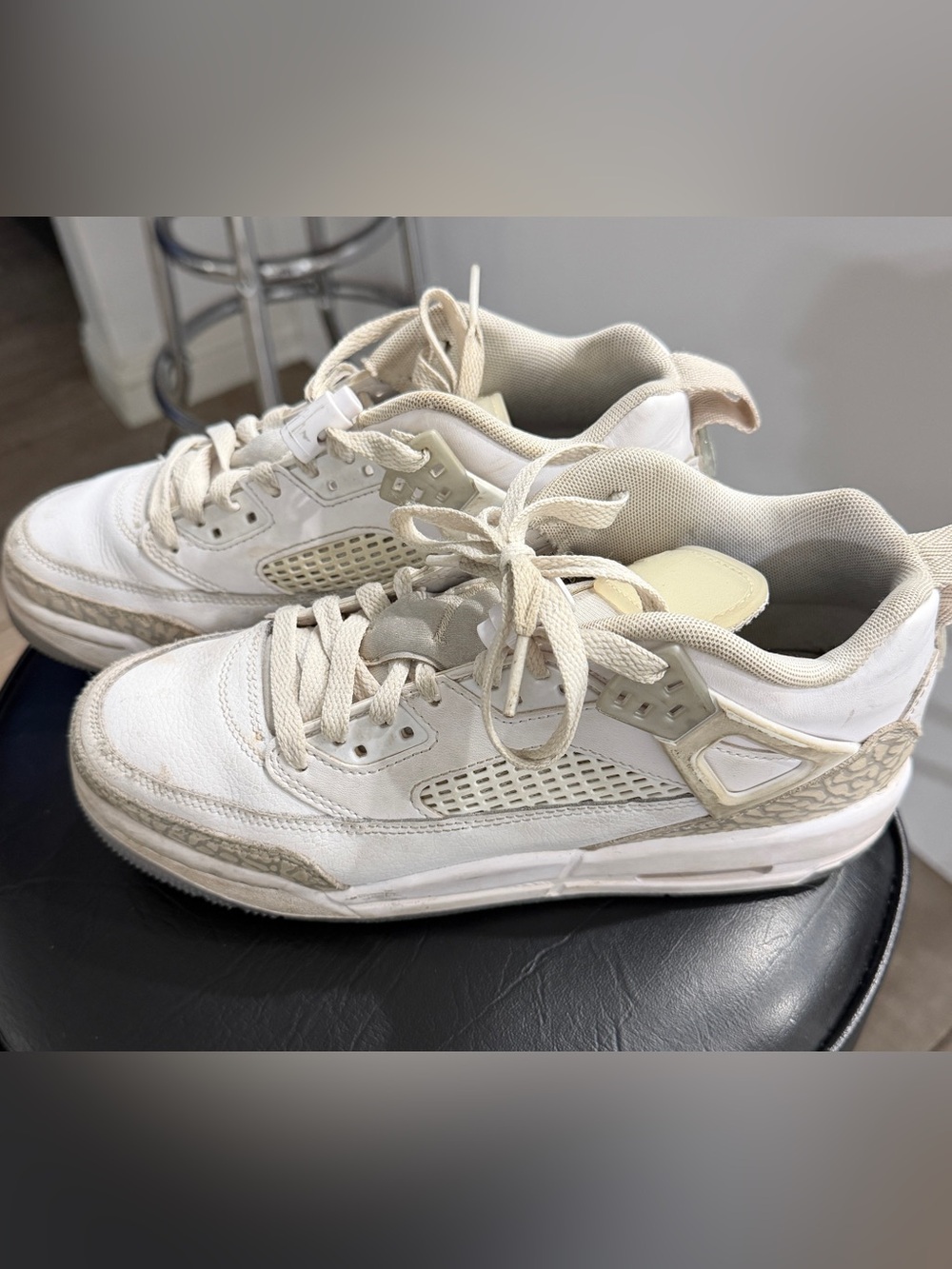 Air Jordan Spizike Low 'White Neutral Grey'